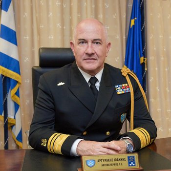 First Deputy Commandant Hellenic Coast Guard Vice Admiral H.C.G Argyrakis G. Ioannis