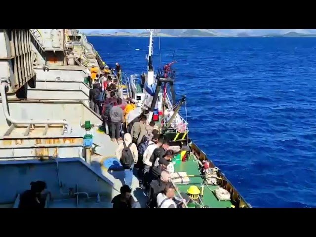 Επιχείρηση έρευνας και διάσωσης αλλοδαπών στη θαλάσσια περιοχή 33 ν.μ. δυτικά ν.Κεφαλληνίας