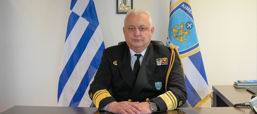 Α' Υπαρχηγός Λιμενικού Σώματος - Ελληνικής Ακτοφυλακής Αντιναύαρχος Λ.Σ.-ΕΛ.ΑΚΤ. Αλέξανδρος ΤΣΕΛΙΚΗΣ