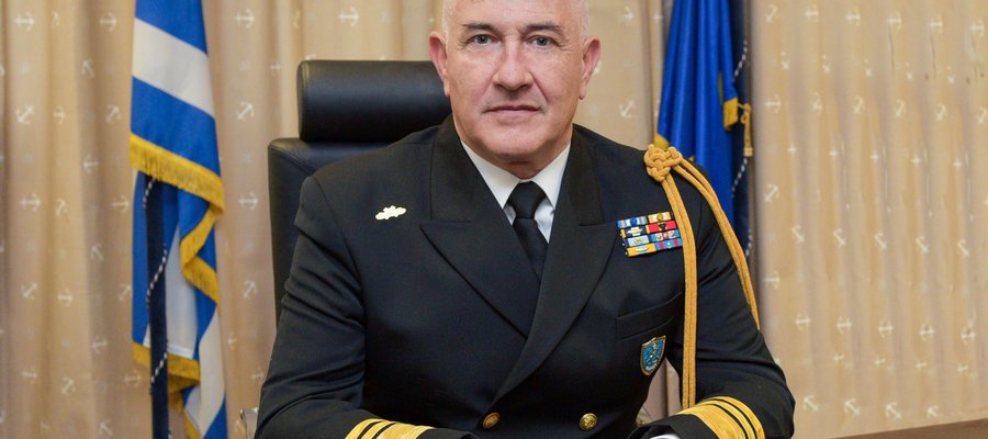 First Deputy Commandant Hellenic Coast Guard Vice Admiral H.C.G Argyrakis G. Ioannis
