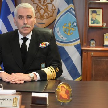 Commandant of the Hellenic Coast Guard Vice Admiral HCG Alexandrakis Georgios